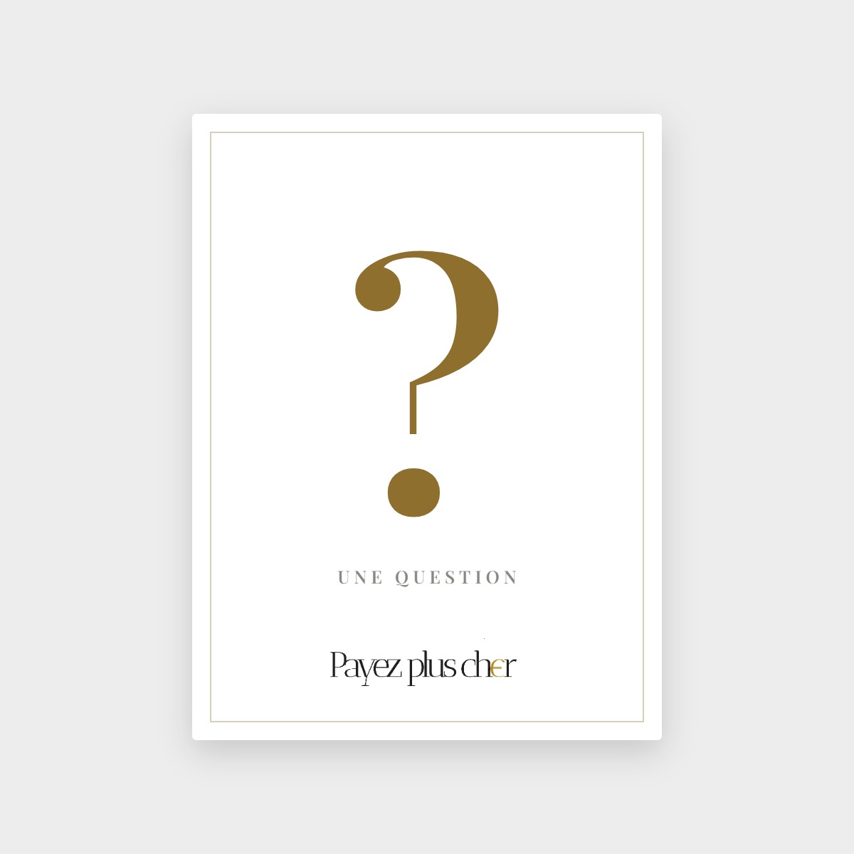 La Question au SAV